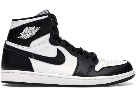 jordans wit zwart